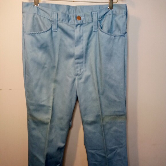 Vintage Sears Jeans Joint 70’s Bell Bottoms Light Denim Size 34 Medium‎ - Picture 8 of 16